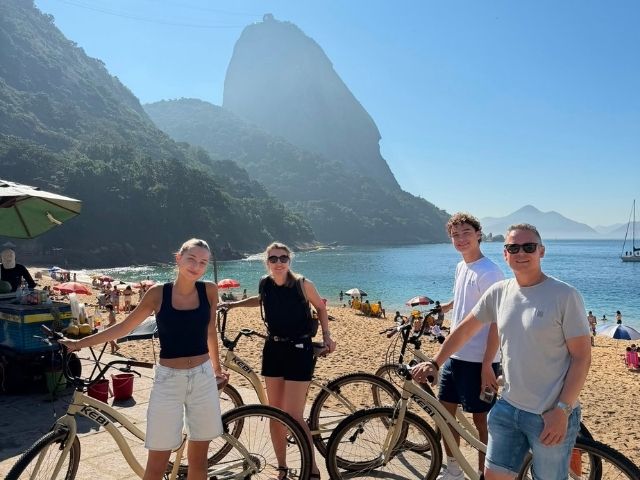 Familiereis Brazilie fietstour in Rio