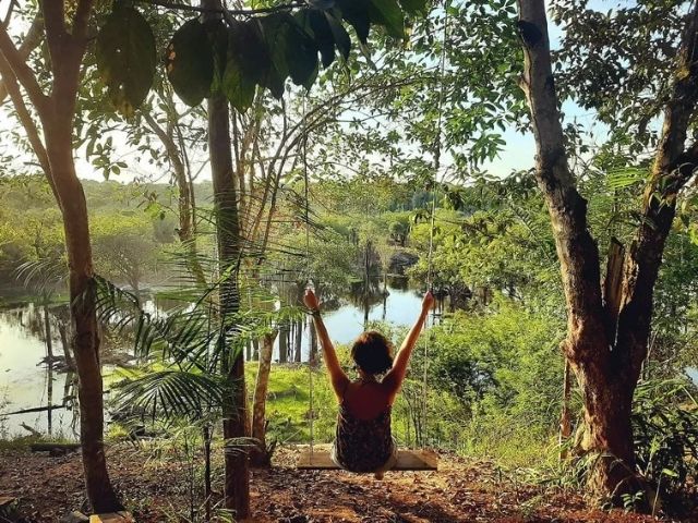 Tessa in Brazilië Amazone